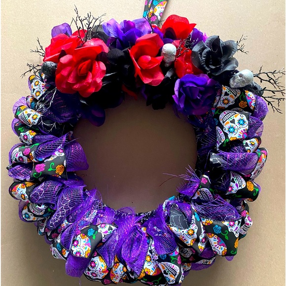 dia de los Muertos wreath - Picture 1 of 1